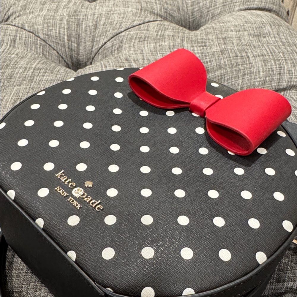Kate Spade Bag Minnie Mouse Disney X Red Black Crossbody - Picture 11 of 17